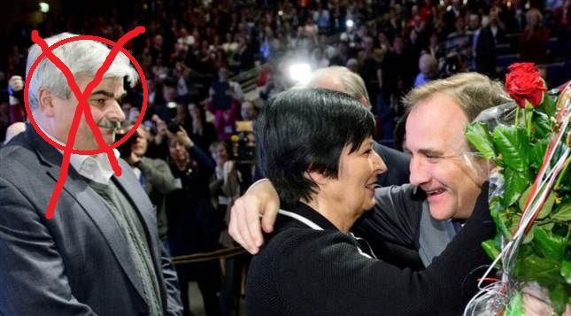 Juholt 0 - 1 Löfven