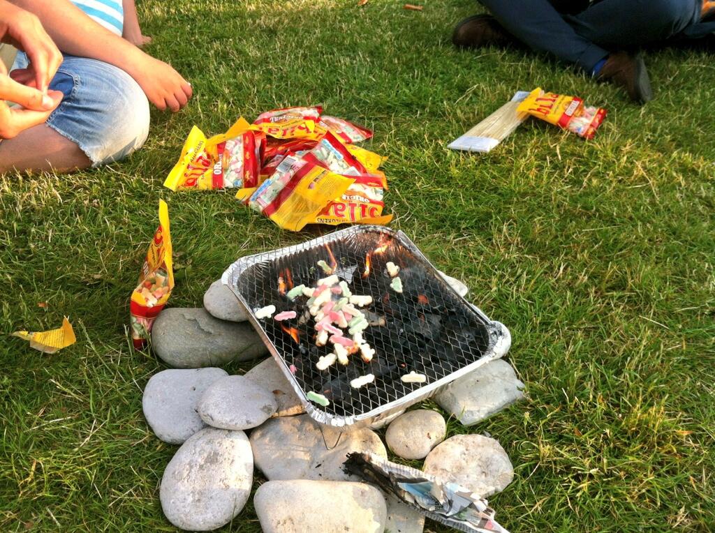 Ahlgrens bilar bränns på grill