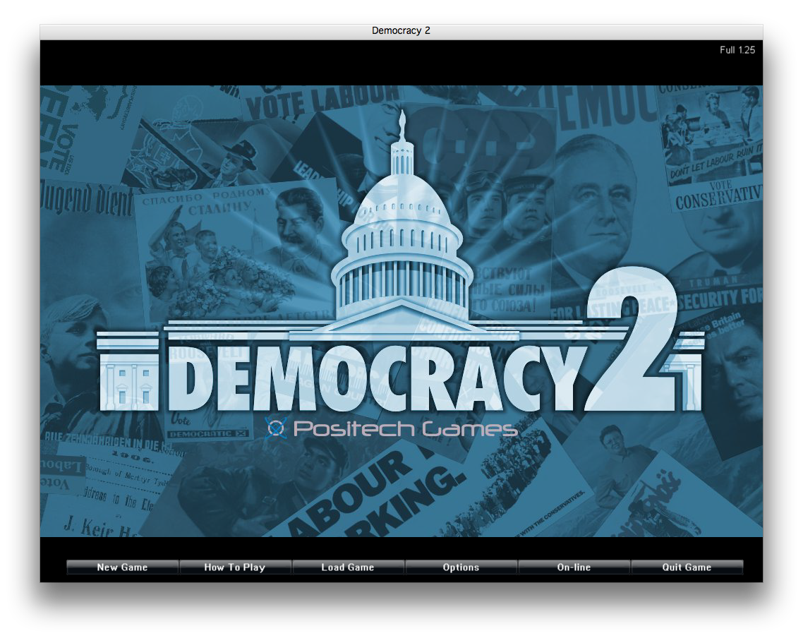 Frihetssmedjan spelar Democracy 2