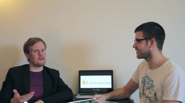 Per Pettersson och Markus Kylberg, presenterar Frihetssmedjan Podcast avsnitt 1