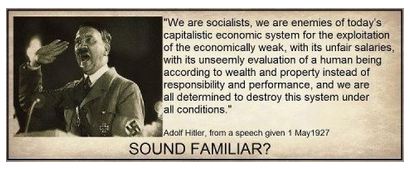 Det där om Hitler och vänstern och högern…