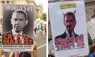 Hatet mot president Obama